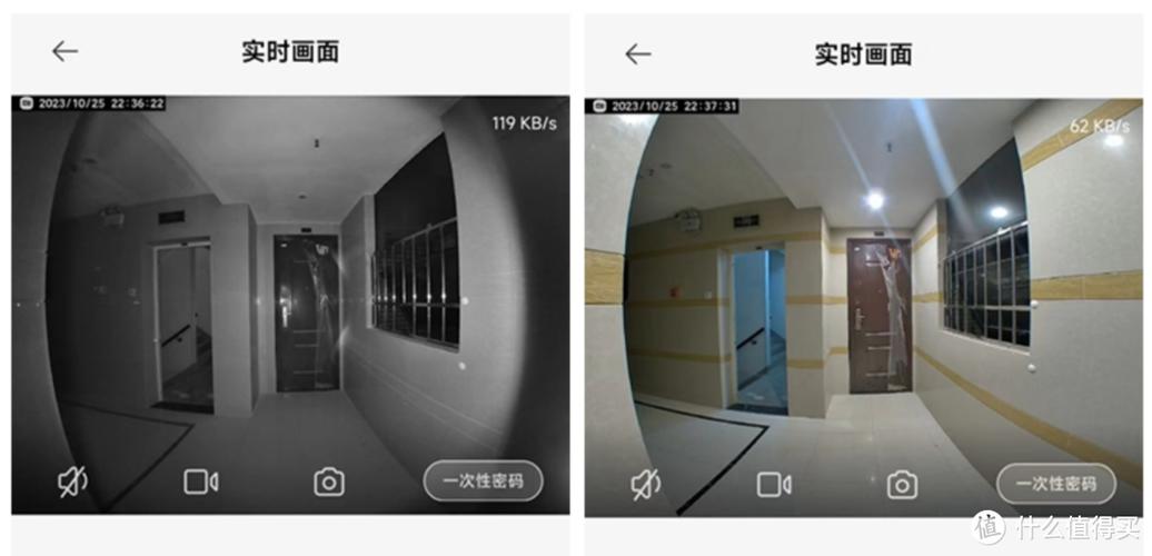 门上猫眼装摄像头截图
