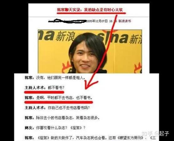 韩寒的文学水平