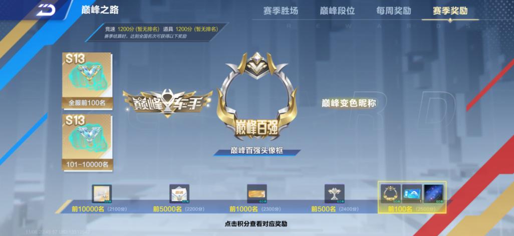 巅峰赛每周奖励游戏截图