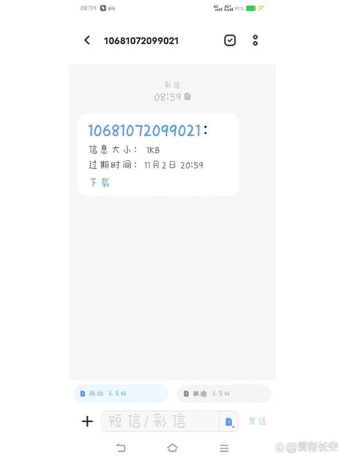 1252开头无主题彩信