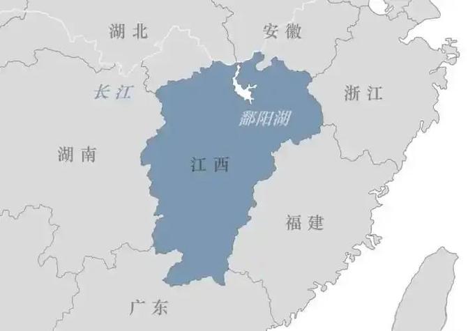 江西在什么位置图