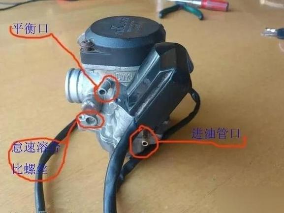 踏板摩托车油管位置图缩略图