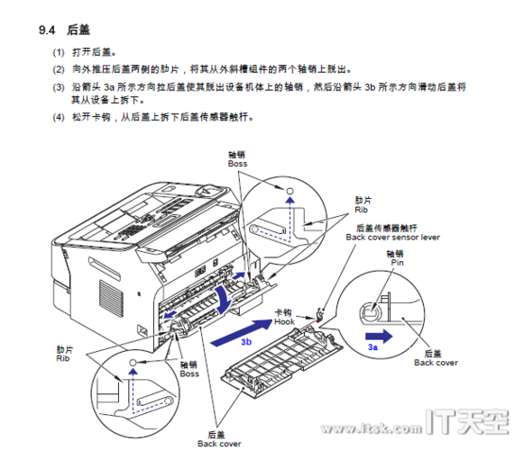 brother打印机怎么装打印纸