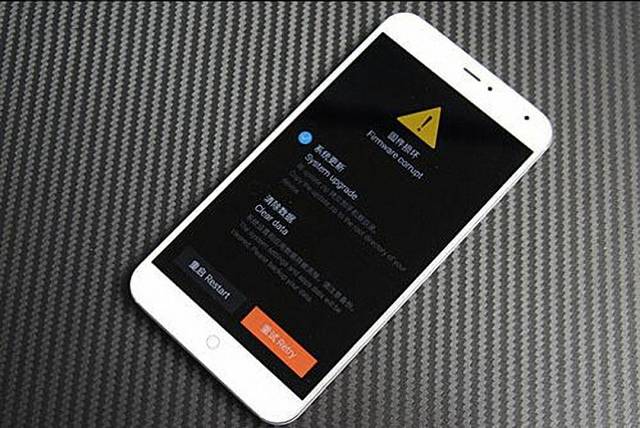 魅族手机无法进入刷机页面缩略图
