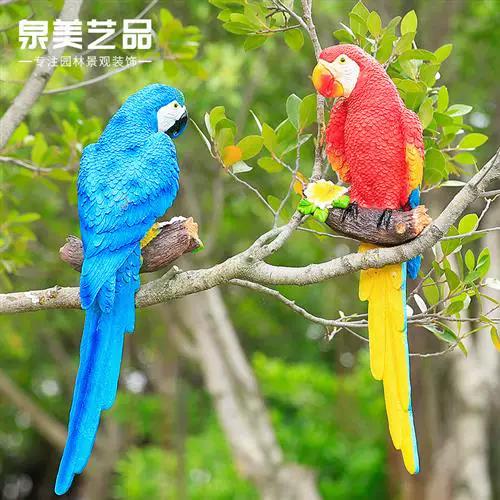 鹦鹉摆件正确的摆放