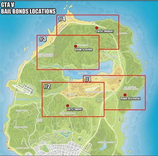 gta5追捕逃犯位置