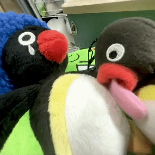 pingu企鹅家族表情包