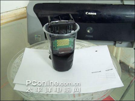 佳能mp288打印机喷头清洗图解