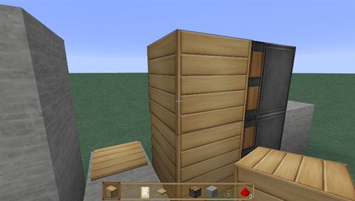 我的世界自动门怎么制作