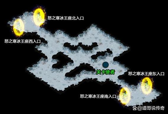 传奇雪域全地图入口