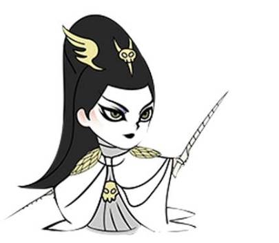 白骨精卡通头像