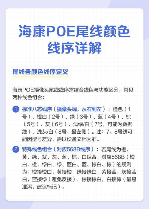 海康摄像机poe供电是几根线
