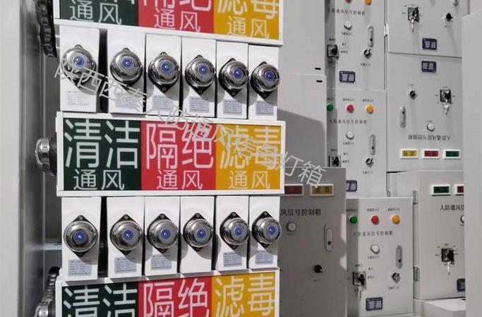 人防三色灯七根线是怎么接线