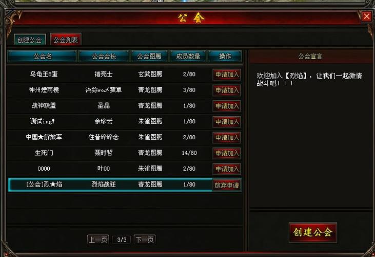 公会 体系