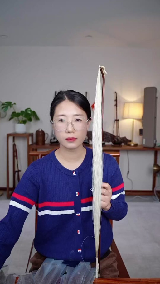 几十元的二胡弓毛是真马尾吗