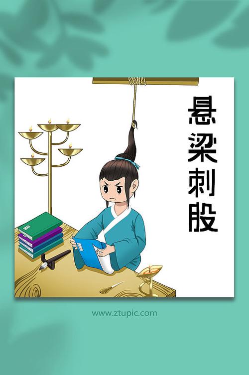 悬梁刺股成语故事