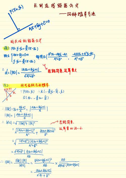 三种距离公式是什么