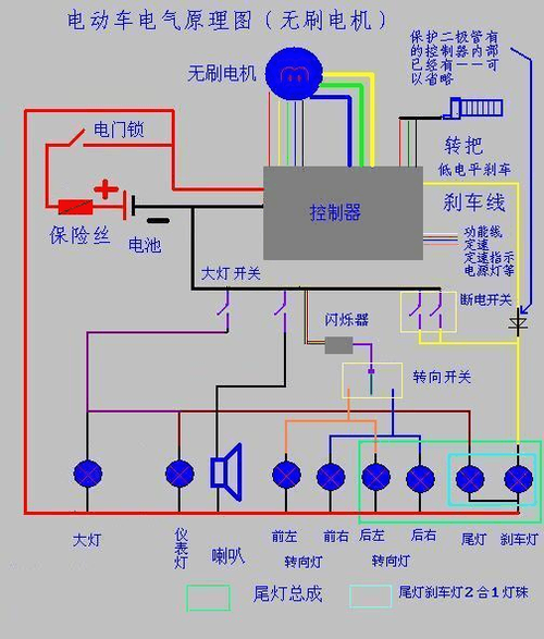 电动车全车电路图