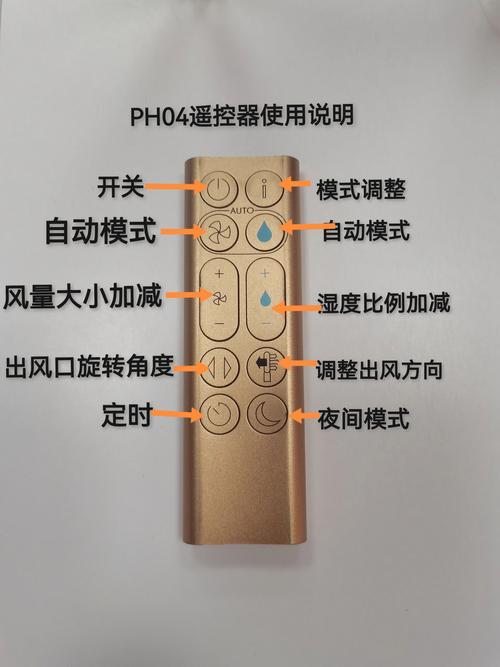戴森遥控器按钮代表啥