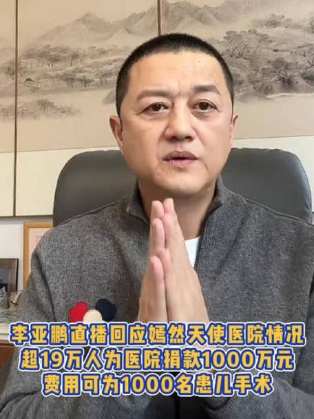 李亚鹏累计捐款多少亿