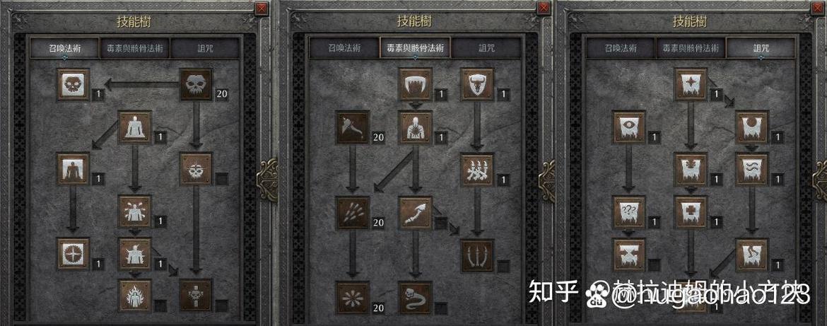 暗黑2毒招死灵加点顺序