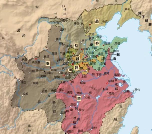 战国七雄各灭了哪些小国