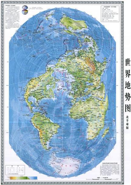 竖版世界地图怎么看