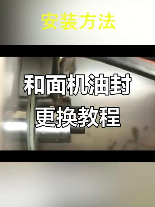 和面机油封怎么换视频