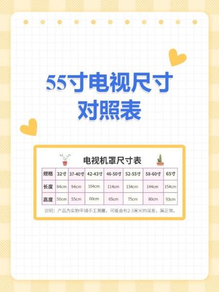 55寸电视对角线多少厘米
