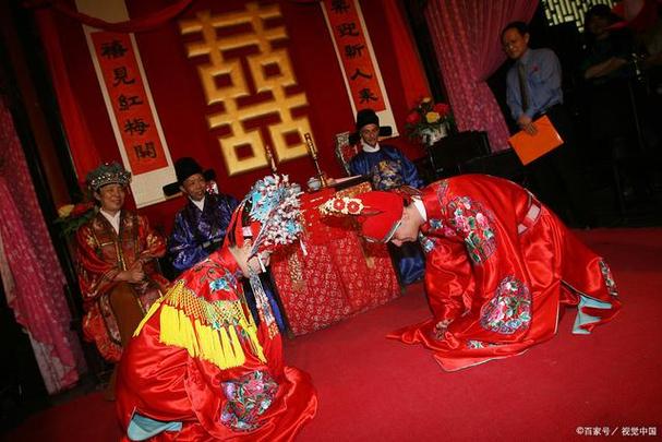 农村结婚拜堂仪式