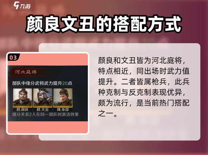 文丑带什么战法