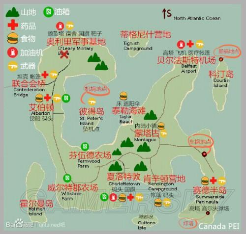 unturned巴西地图解析