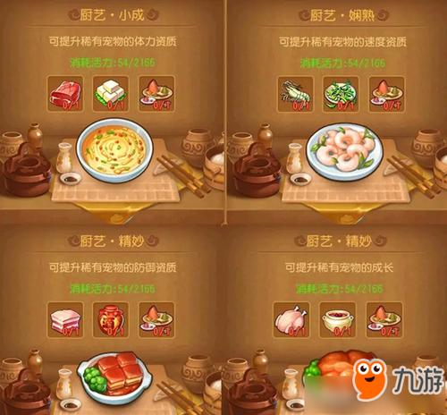 梦幻手游111以上的烹饪好卖吗