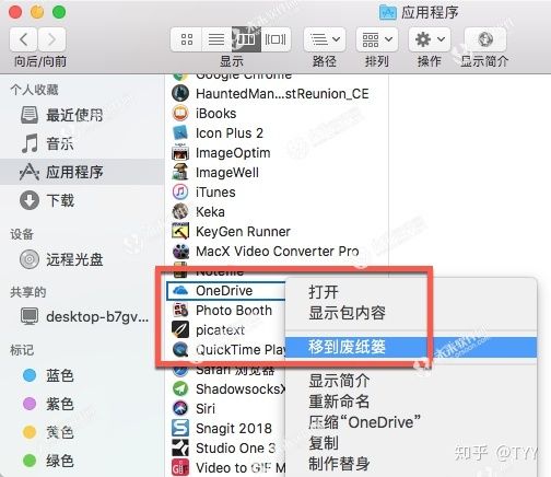 苹果电脑从程序坞中移除是什么
