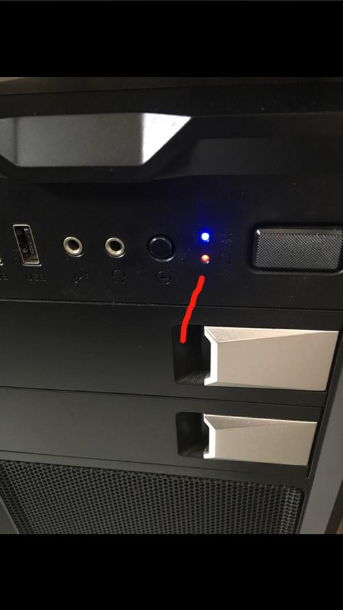 win10关机后机箱灯亮