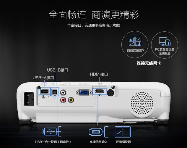 爱普生投影机的使用方法