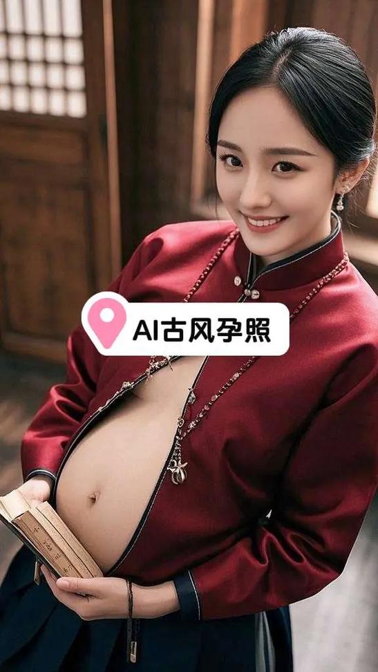 美女大肚子孕妇照
