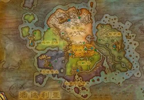 熊猫人之谜地图