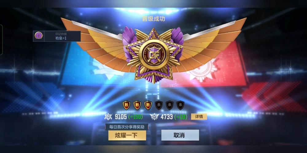 穿越火线枪皇相当于王者什么段位