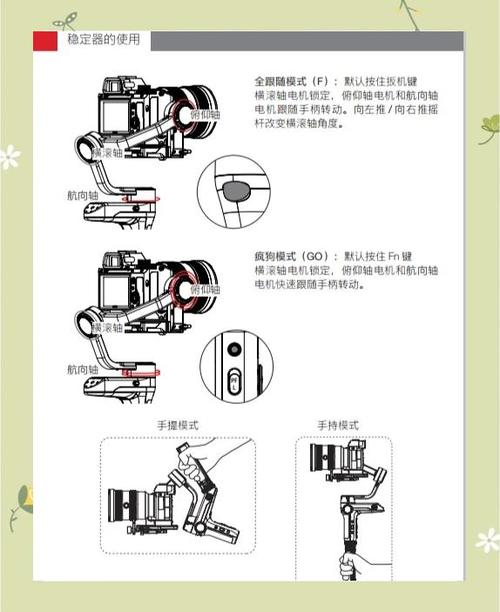 智云稳定器使用教程
