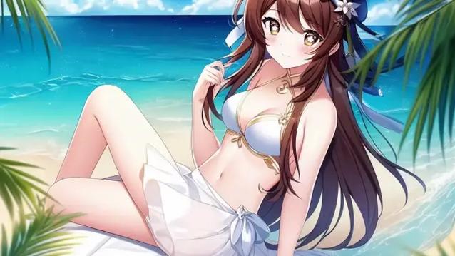 荒野乱斗女人物泳装