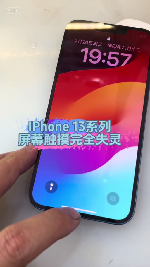 苹果触控点了没反应