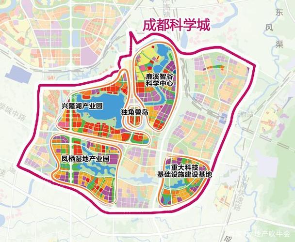 西部科学城成都规划图