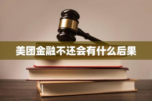 美团金融不还会怎样
