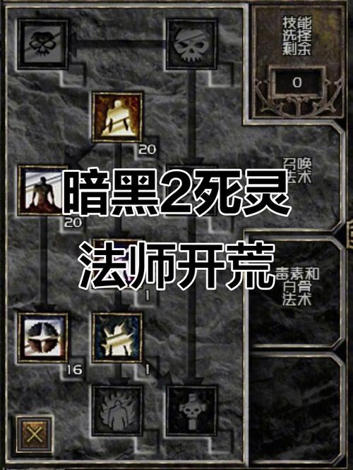 暗黑2重置版死灵法师开荒