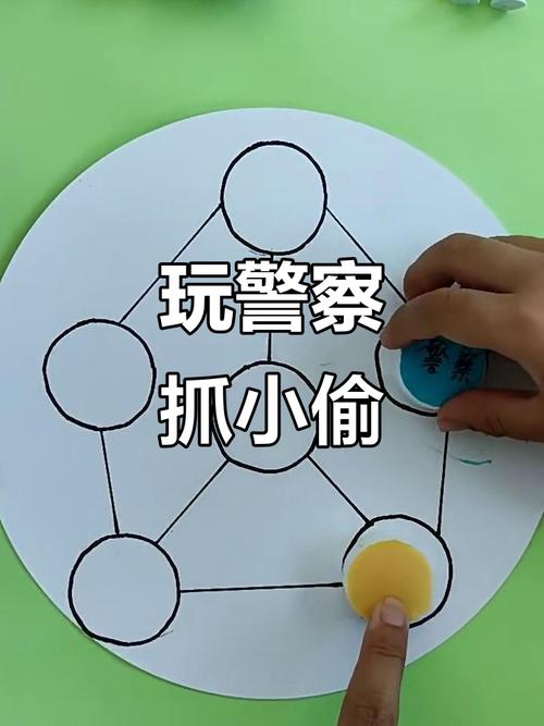 一个警察抓小偷的游戏