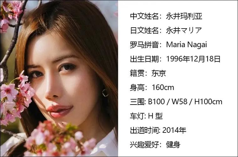 永井玛利亚现在做什么工作