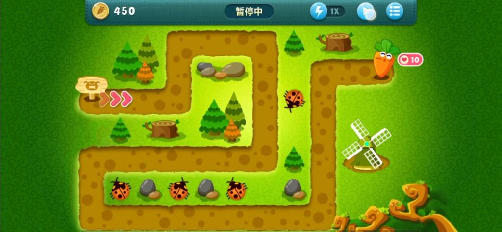 保卫萝卜1第8关攻略图解法