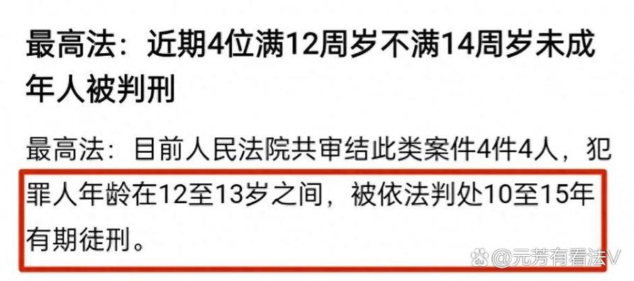 已满十二周岁不满十四周岁的