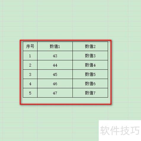 单元格格式缩略图